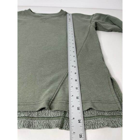 American Eagle Sweatshirt Ahh-Mazingly Soft Crewneck Knit Pullover Green XS - Picture 8 of 10